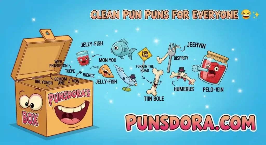 Clean Pun Puns for Everyone ✨