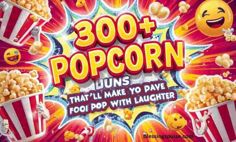 300 Popcorn Puns That’ll Make You Pop With Laughter
