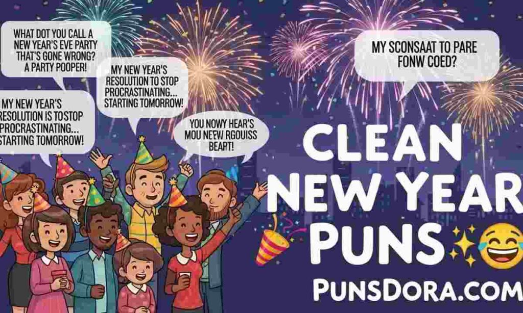 Clean New Year Puns