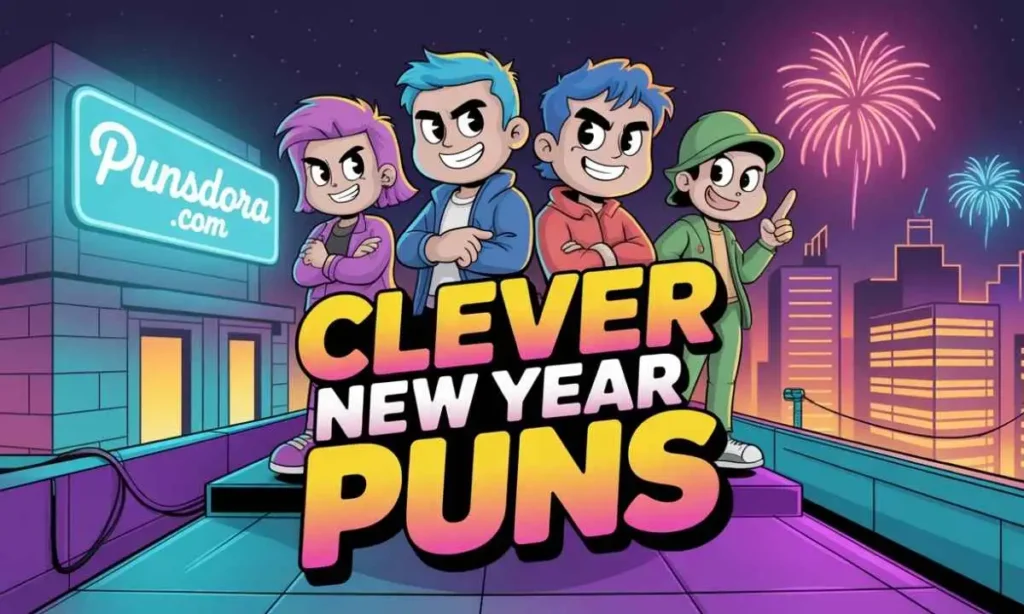 Clever & Savage New Year Puns