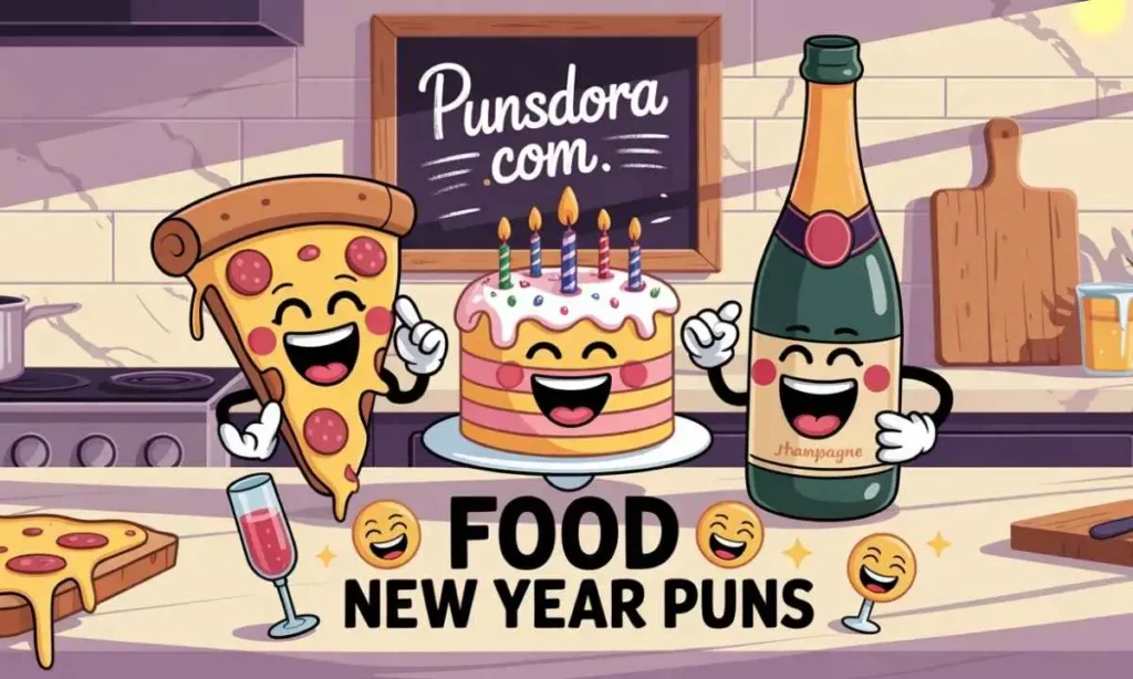 Food & Drink New Year Puns