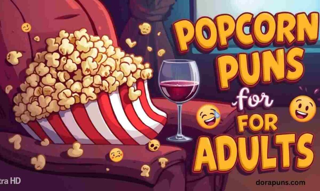 Popcorn Puns for Adults