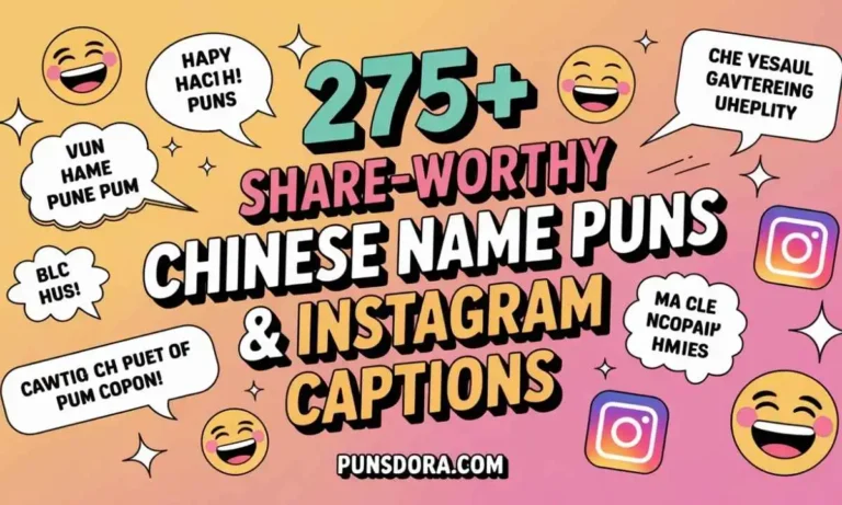 275+ Share-Worthy Chinese Name Puns & Instagram Captions