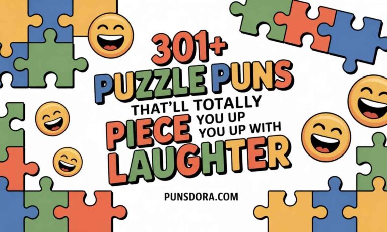 301+ Puzzle Puns Thatβll Totally Piece You Up with Laughter