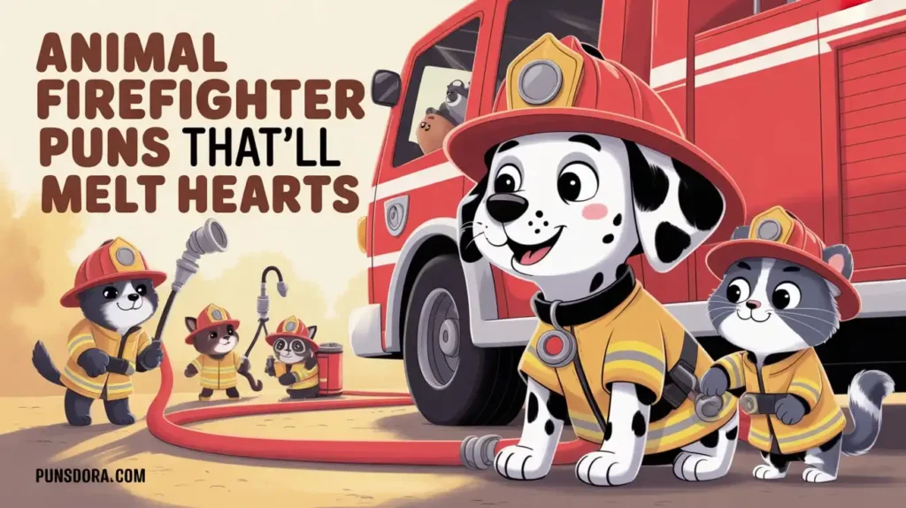 Animal Firefighter Puns That’ll Melt Hearts1