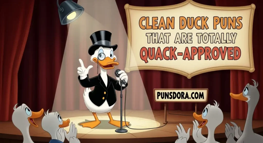 Clean Duck Puns That Are Totally Quack-Approved.