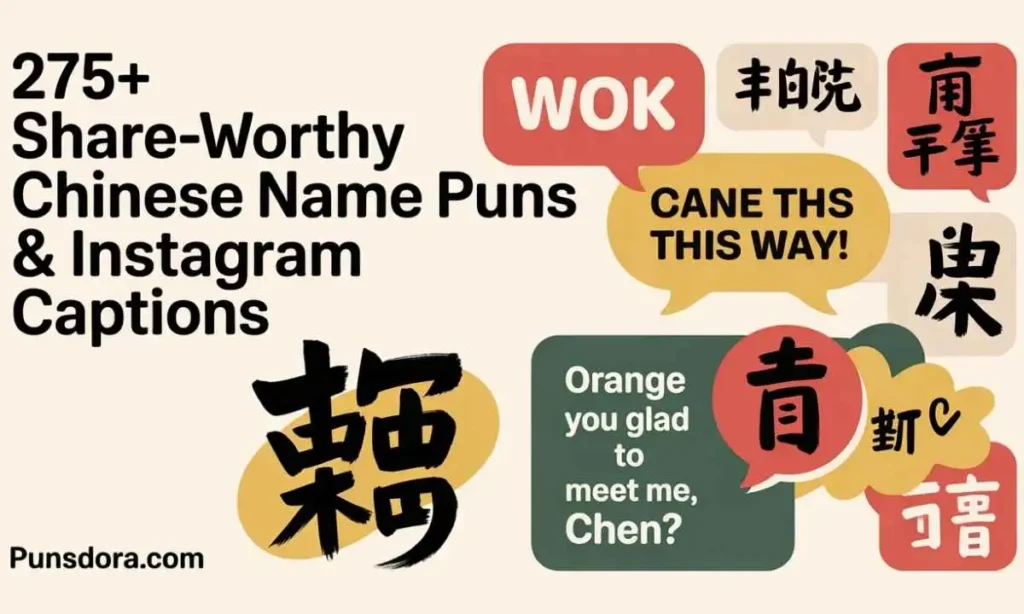 Clever, Smart & Light-Savage Chinese Name Puns