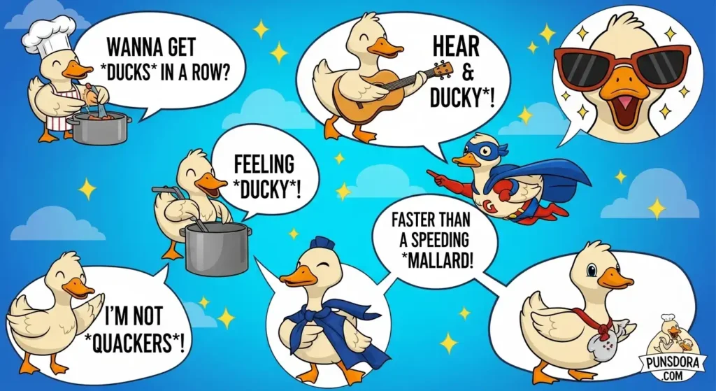 Duck Puns for Instagram, TikTok & Captions That Pop