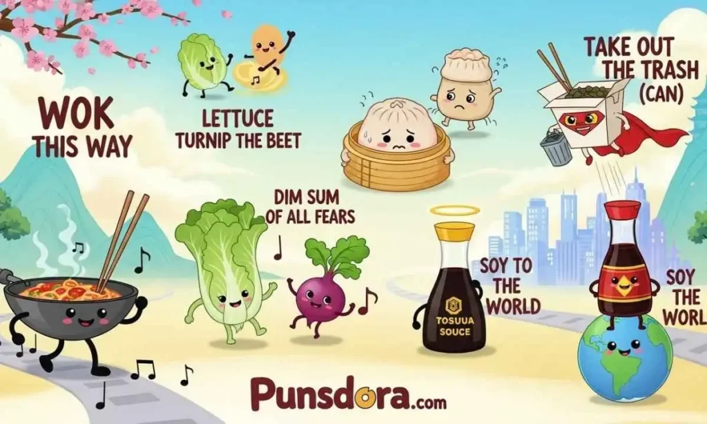 Food-Inspired Chinese Name Puns