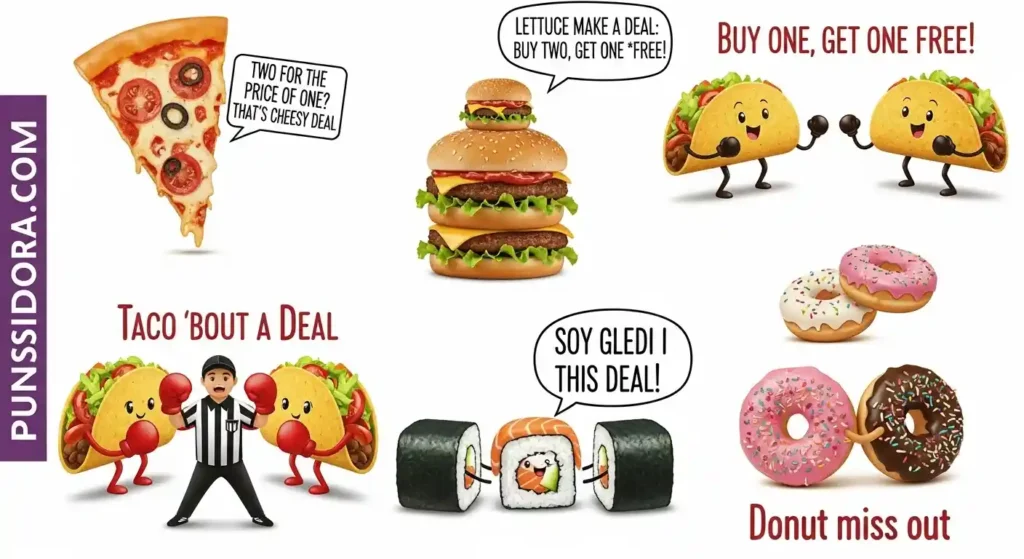 Food-Themed BTA Puns 🍕🍔.