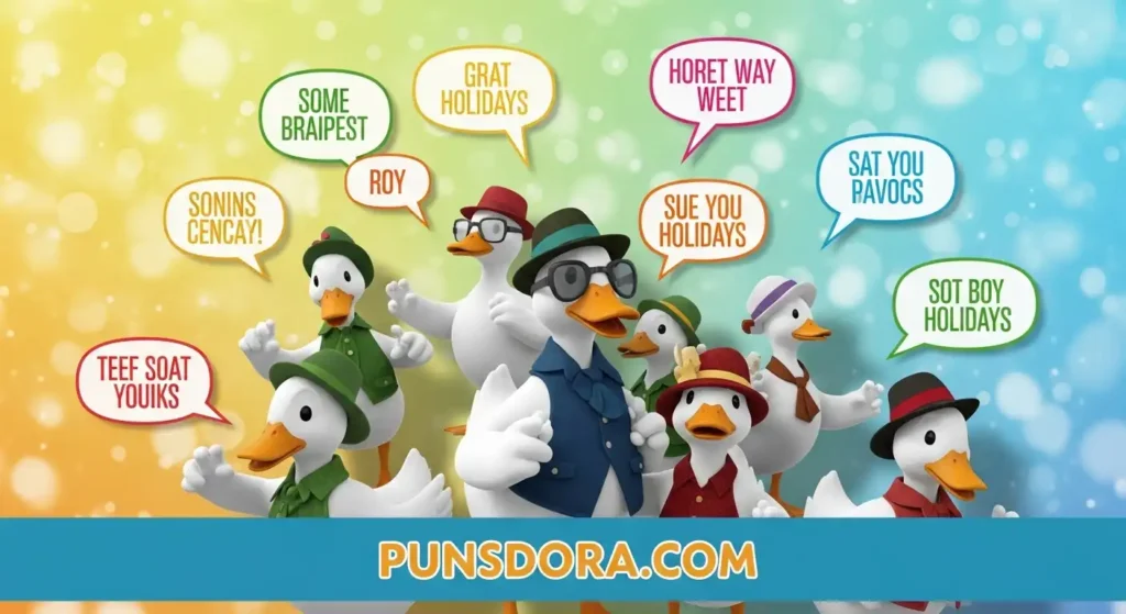 Holiday & Seasonal Duck Puns for Every Occasion.