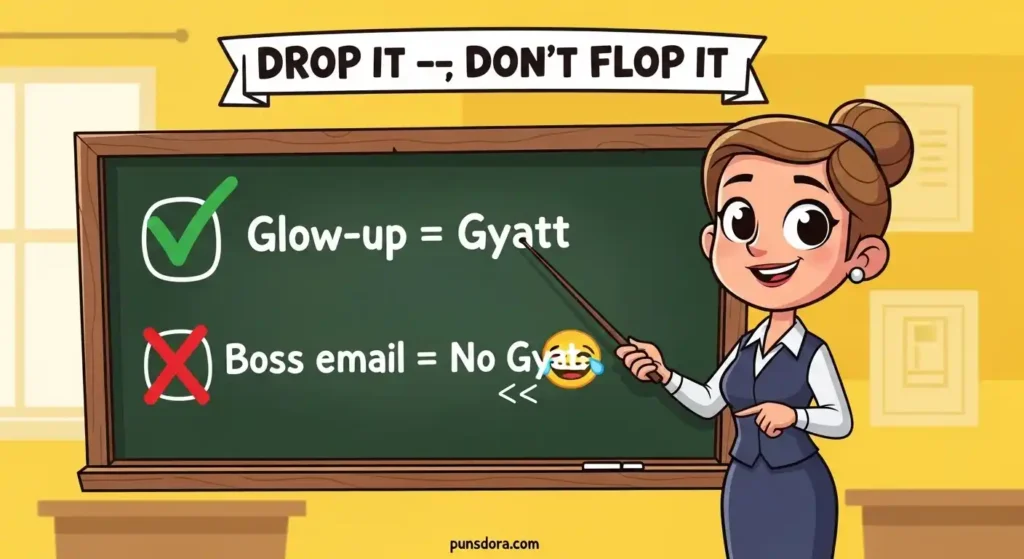 How to Use “Gyatt” Correctly