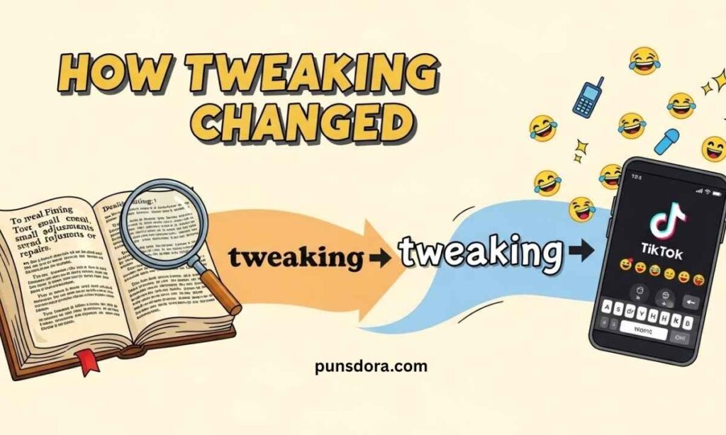 Origin of Tweaking in Slang