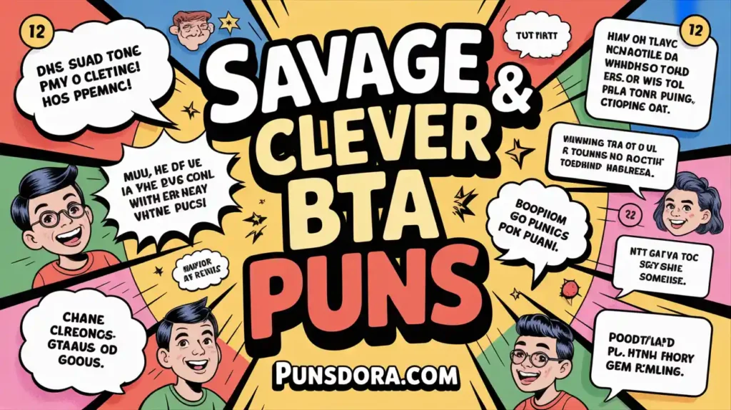 Savage & Clever BTA Puns (2).