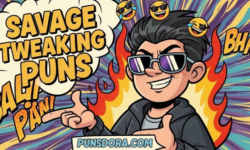 Savage & Clever Tweaking Puns