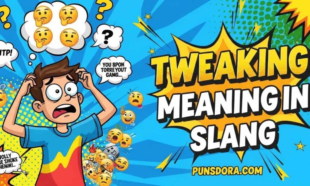 What Does "Tweaking" Mean in Slang?