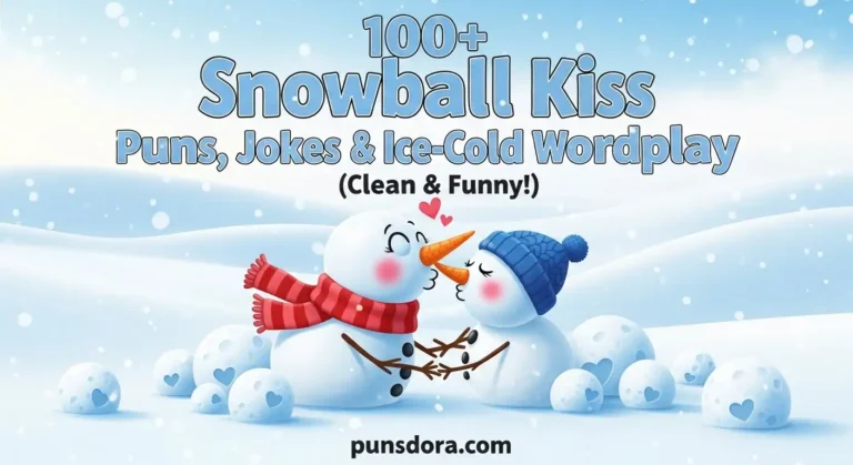 ❄️100+ Snowball Kiss Puns, Jokes & Ice-Cold Wordplay (Clean & Funny!)