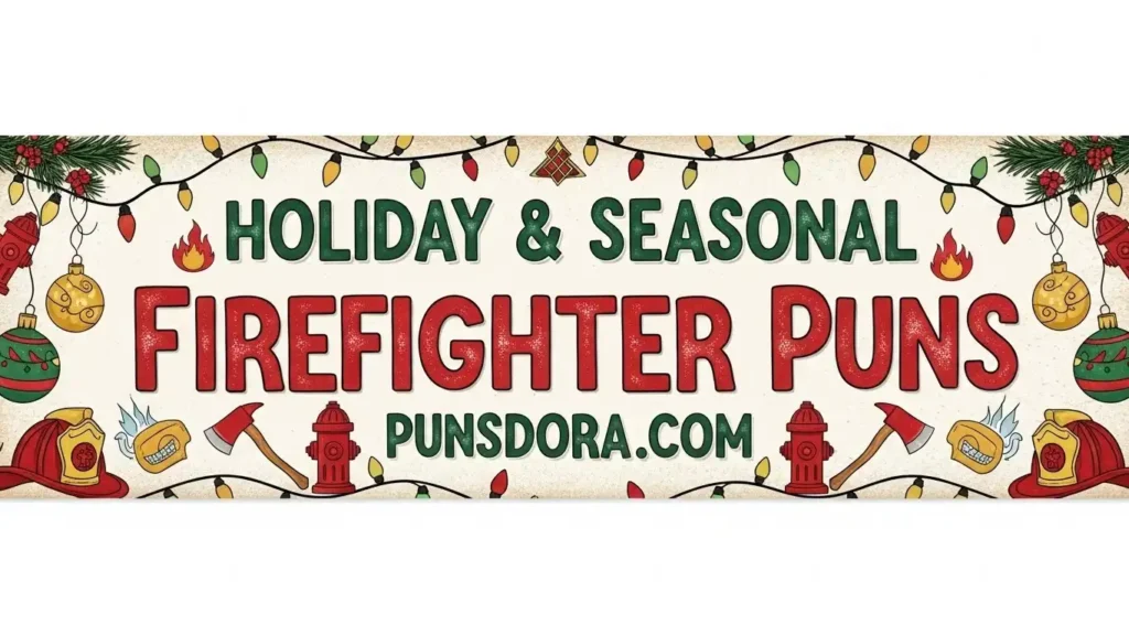 🎄 Holiday & Seasonal Firefighter Puns