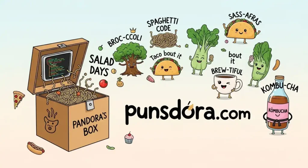 Food-Flavored SSA Slang Puns.