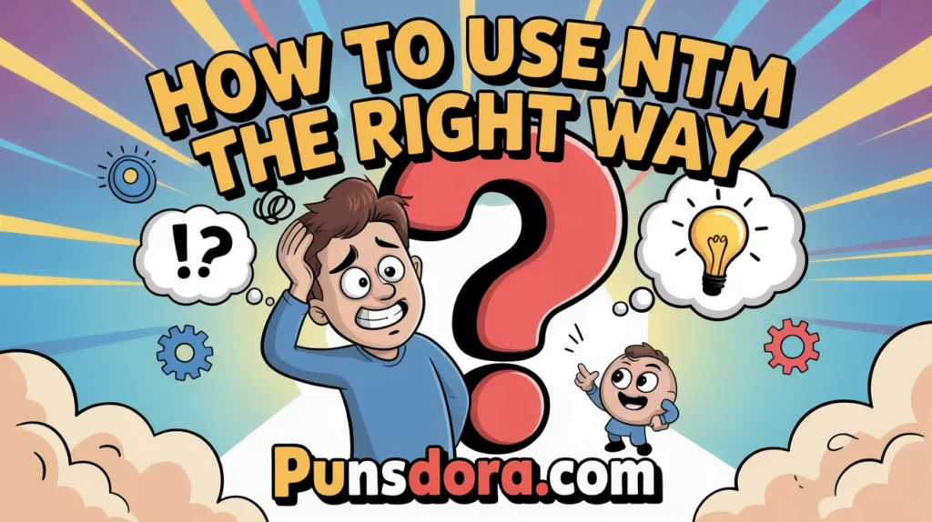 How to Use NTM the Right Way.