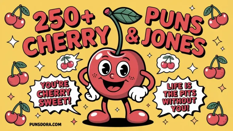 🍒 250+ Cherry Puns & Jokes That Are Sweet, Juicy & Hilarious.