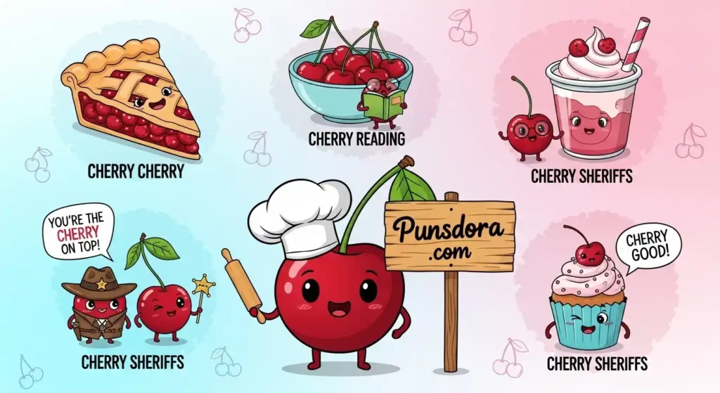 🍒 Food & Dessert Cherry Puns 🍰.